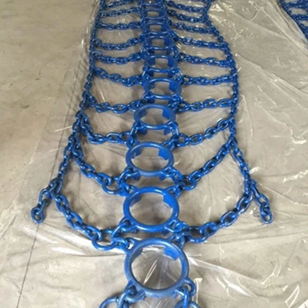 Heavy Duty Tyre Steel Skidder Protection Chain With High Strength