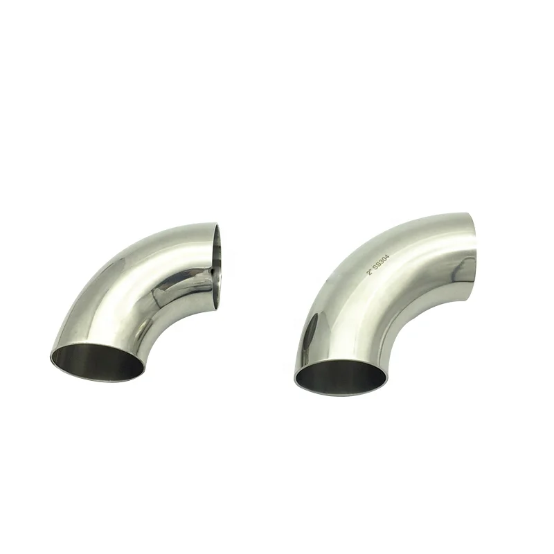 Сварка из нержавеющей стали с углом 90 градусов SMS