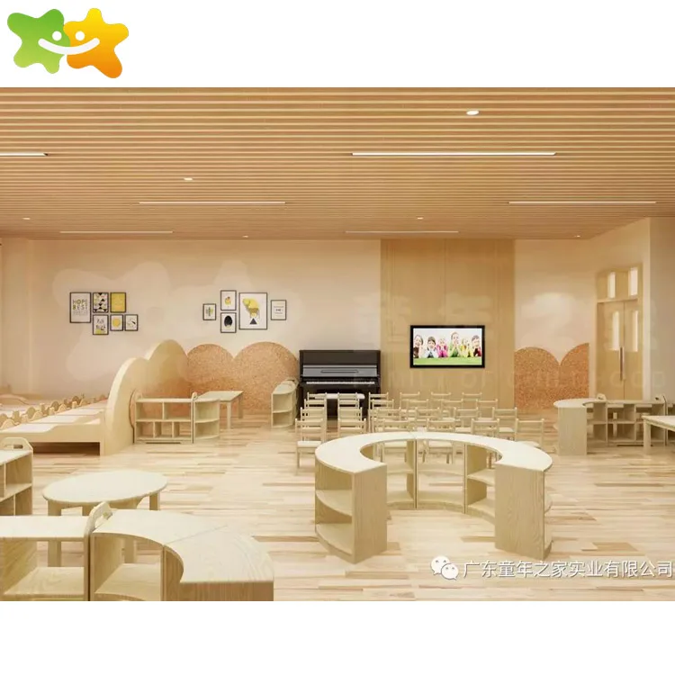 kindergarten overall design classroom furniture table chair for kindergarten
