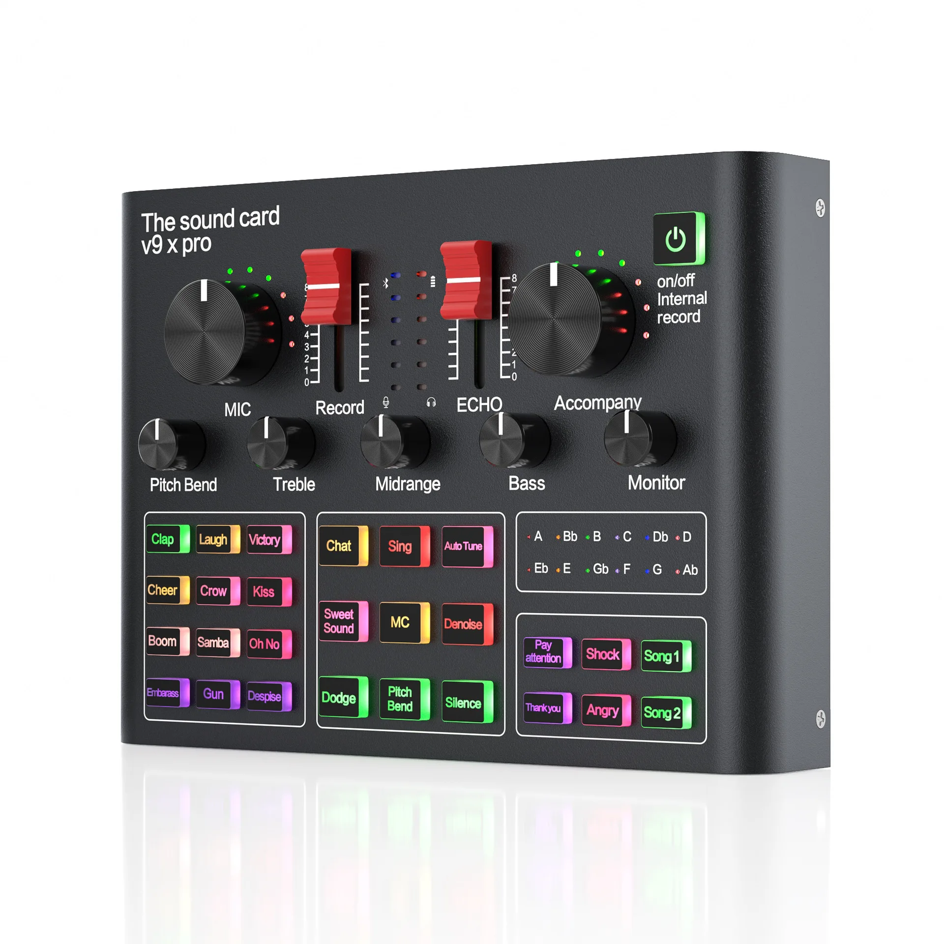 2024 New Arrival BG16 usb studio Dual Mobile Phone Device Live Sound Card Set For Youtube Vlogs Voice Live Broadcast