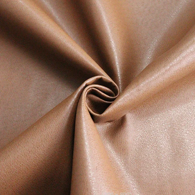 Shoe Lining PU Coating Material Pigskin  Soft Microfiber PU Roll for Shoes Lining Fabric