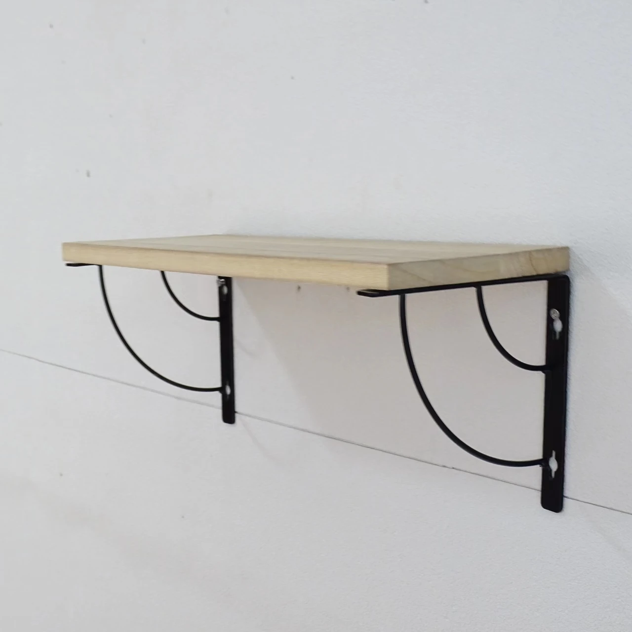 Livingroom Wood Hanging Picture Book Shelves  Wooden Floating Wall Mounted Storage Organizer Rack Shelf