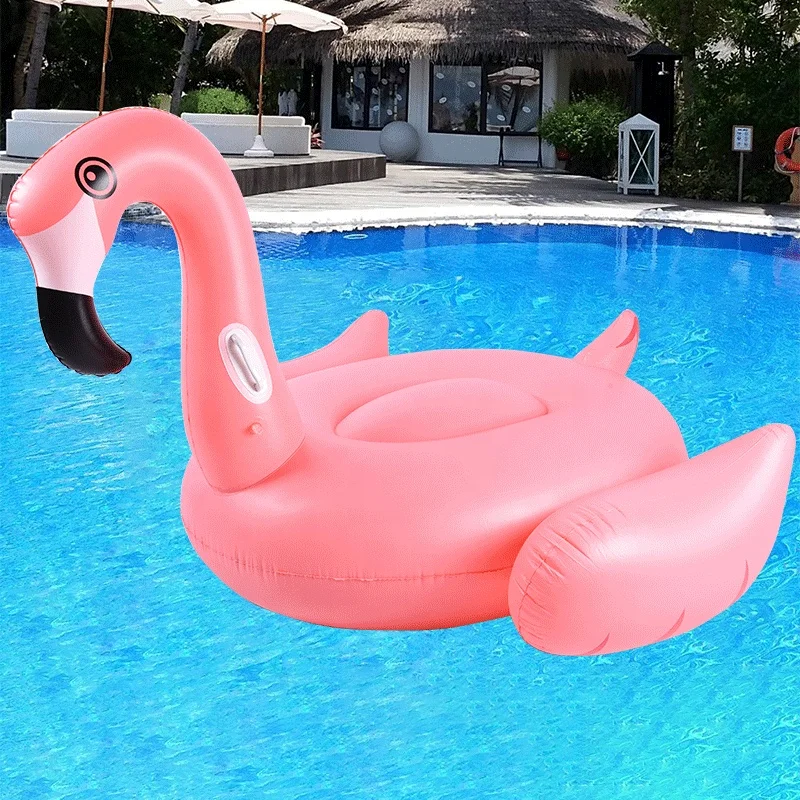 New Water Toy 2020 Summer Premiums Water Float Adult Inflatable Rideable Flamingo best pool floats promotional items