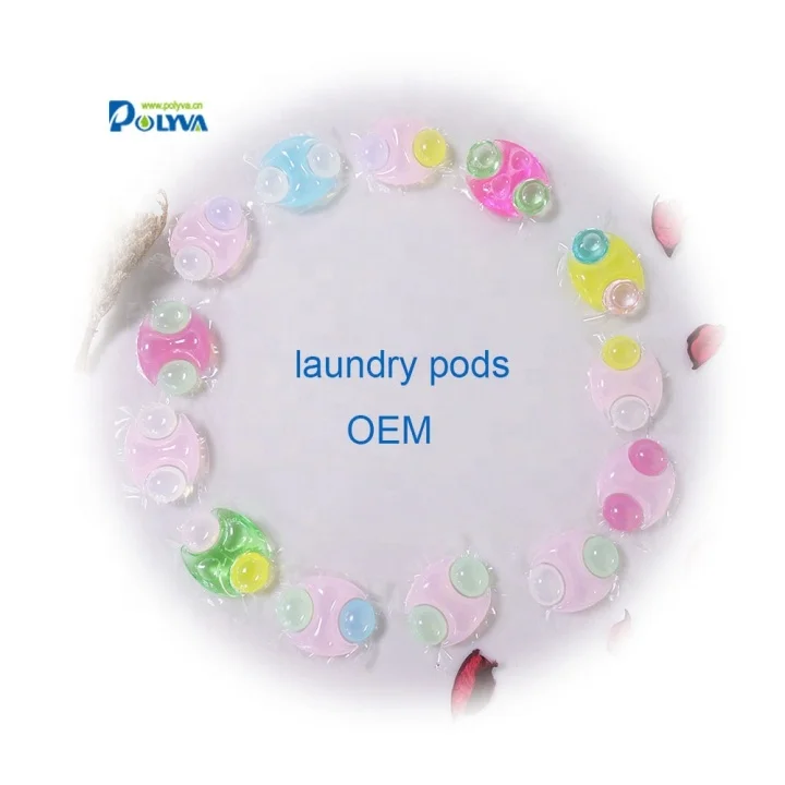 apparel cleaning laundry beads capsules liquid laundry wholesale detergent pods