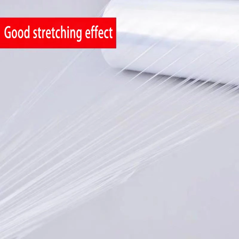 New Arrival Bale Machine with Super Clear Transparent Soft Durable Cast PE Wrap Lldpe Polyethylene Using Big Roll Stretch Film