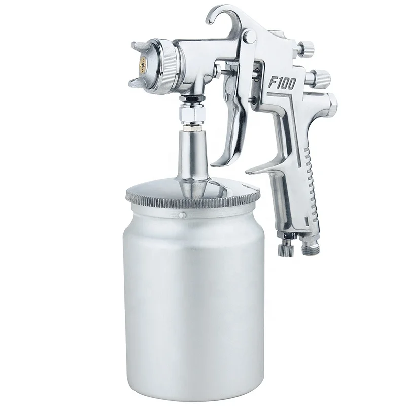 650cc aluminum cup 1.3mm nozzle air spray gun F-100S