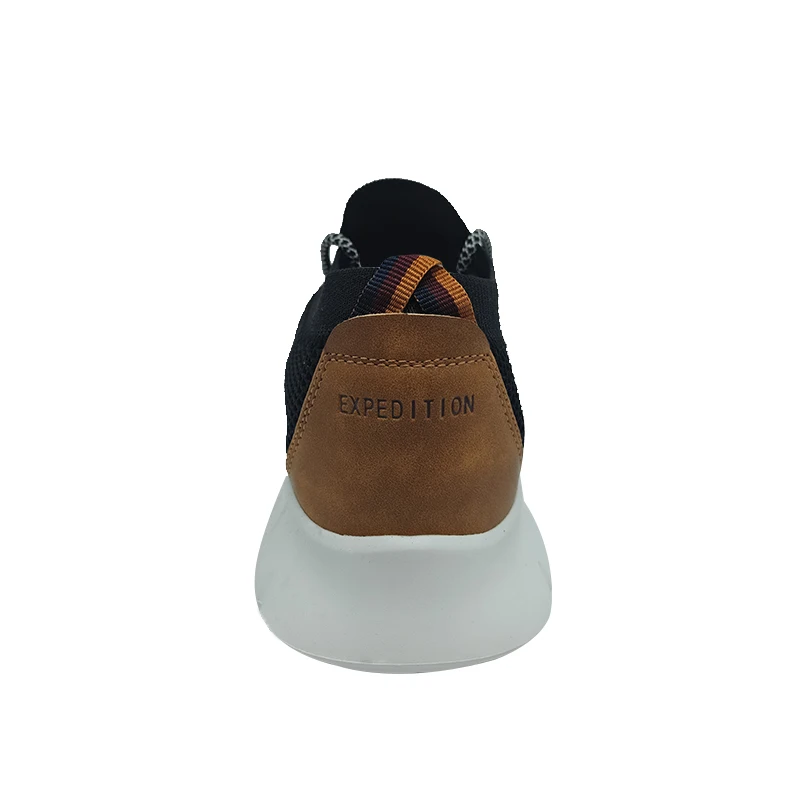 New Fashion Trend Breathable Mesh Fly-knit Recycled Shoes Walking Casual Shoes For Men