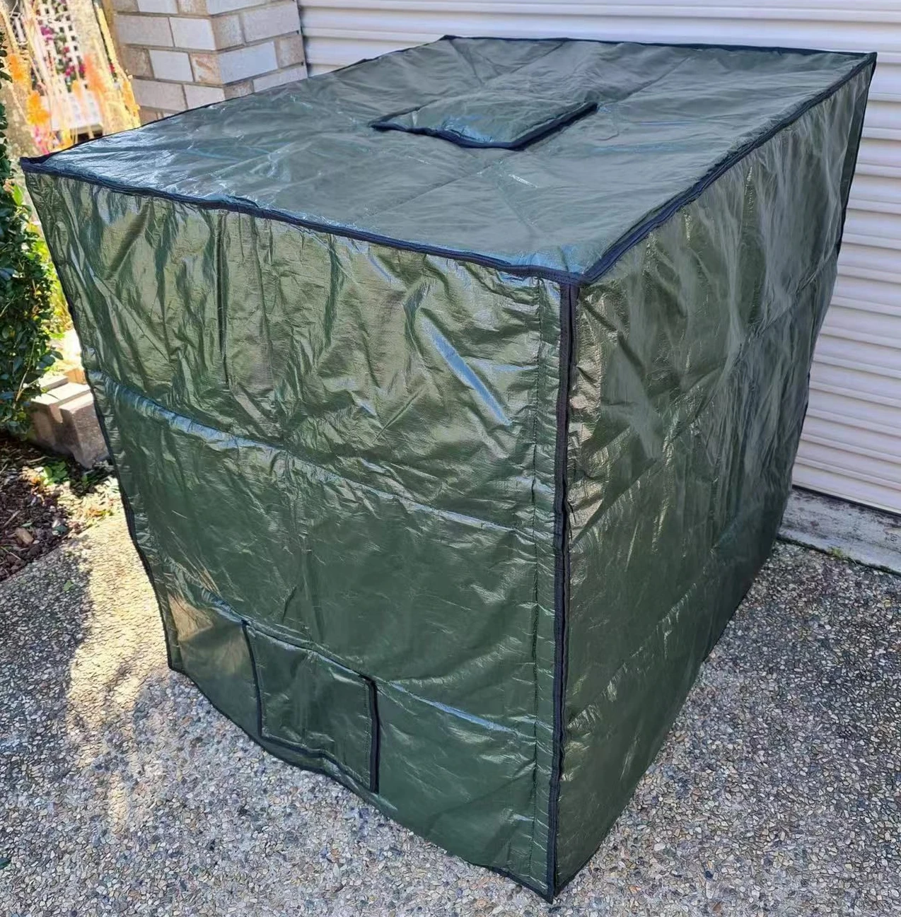 Specification Material Packaging Customization Thermal Pallet Cover Insulated Reusable Keg Wraps Thermal Insulated Pallet Covers