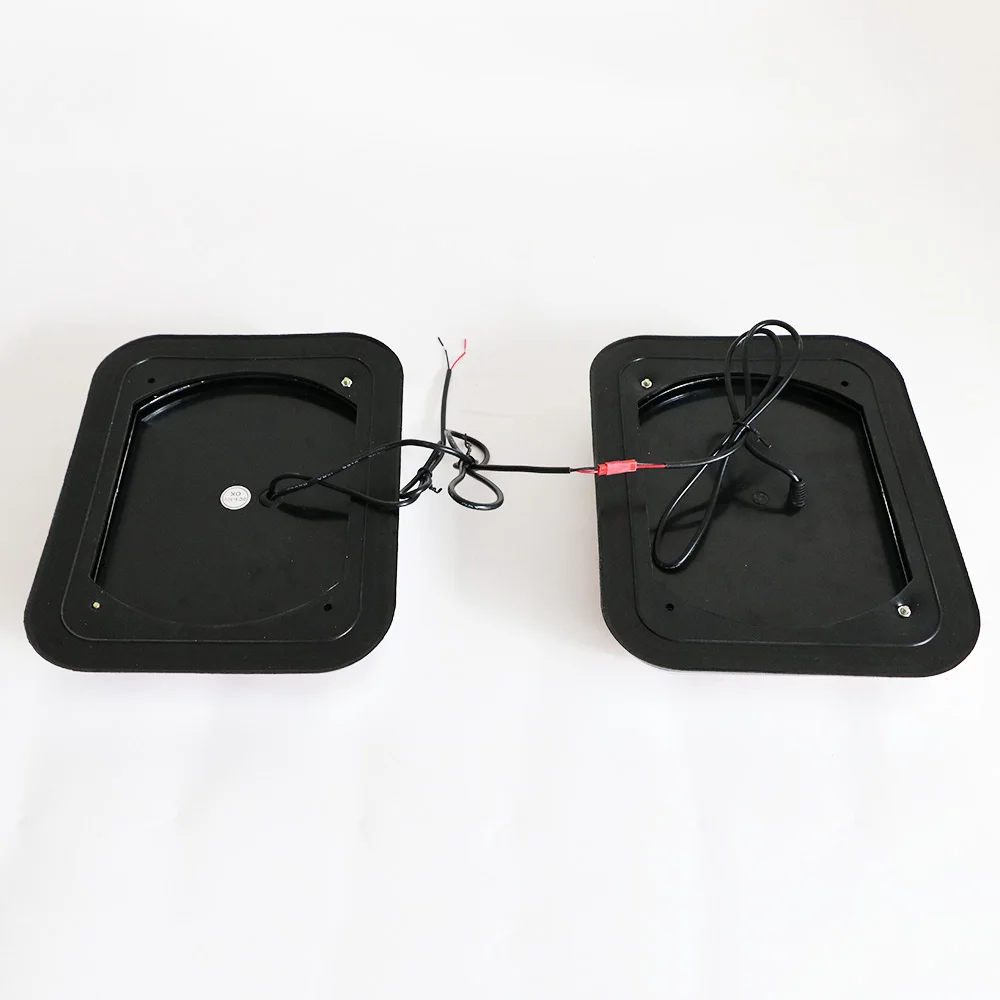 High Brightness Car Truck Side Strobe Lights COB White Grille Lights Emergency Warning Light For Roadway Safety 2-flash Pair