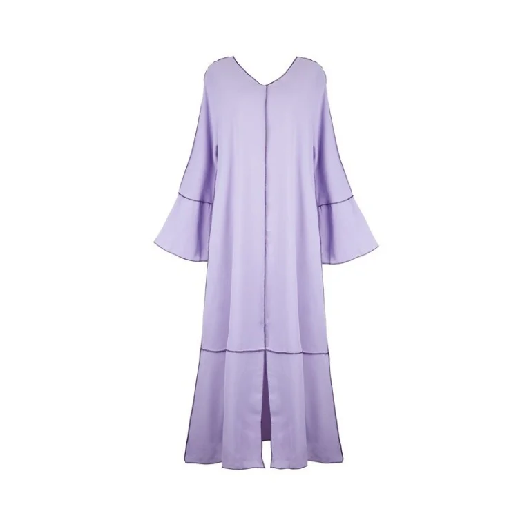 New Muslim dress Fashion Kaftan Dubai Abaya Turkish Cardigan islamic clothing abaya women muslim dresses