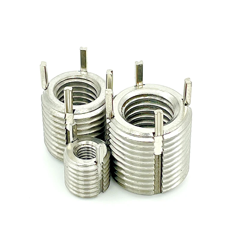 External Threaded Inserts M12 M14 Stainless Steel Key-Locking Thread Inserts for repairing thread