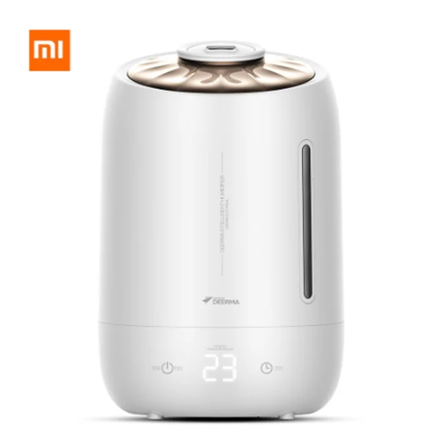 
Deerma Household Air Humidifier Air Purifying Mist Maker Timing With Intelligent Touch Screen Adjustable Fog Quantity 
