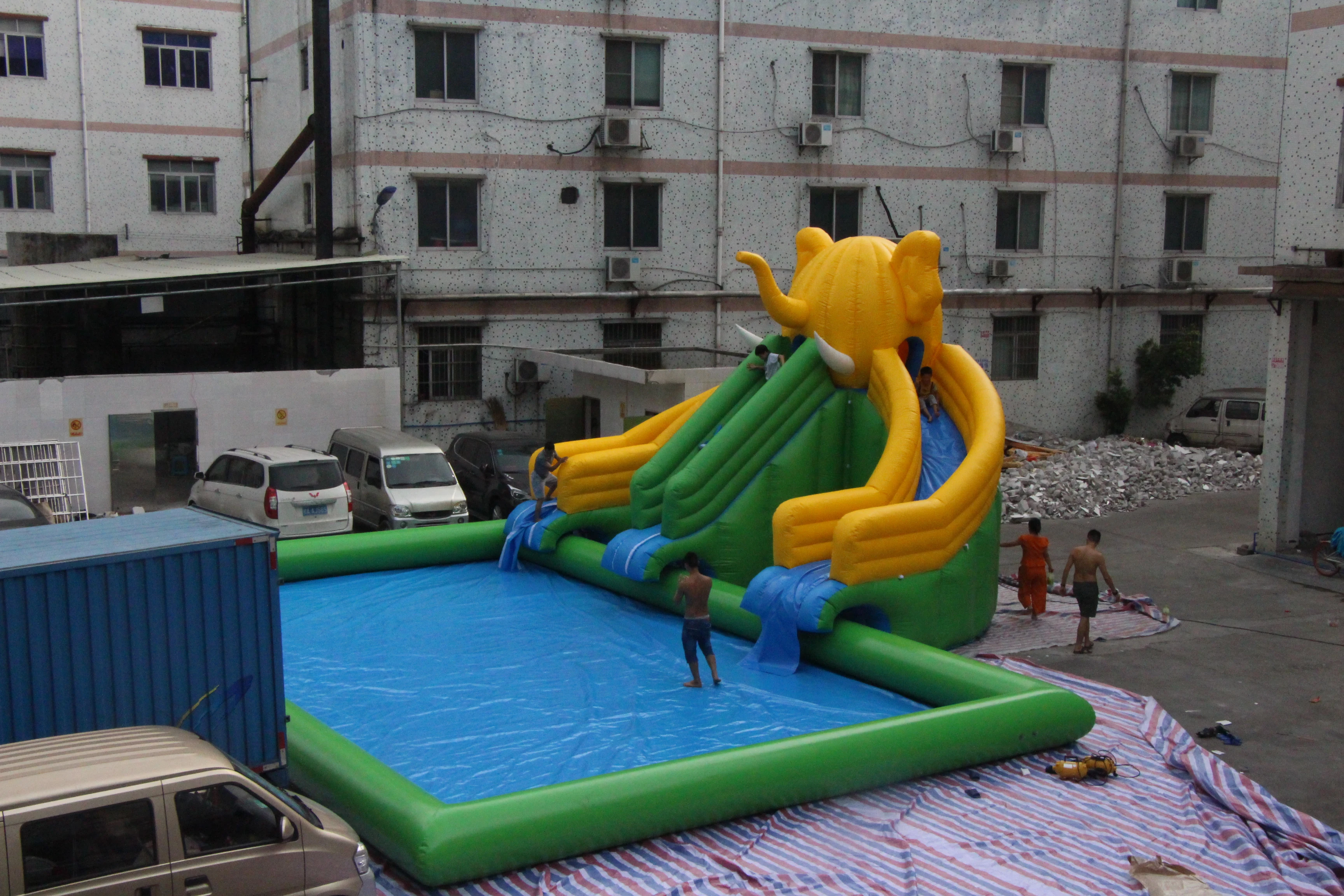
High quality inflatable water park/used water park slide/water park inflatable 