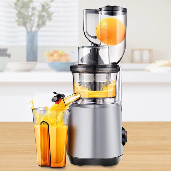 Multifunctional Electric Household Slow Juicer for Vetables Big Mouth Commercial Cold Press for Oran Mango Apple Juicer Machine