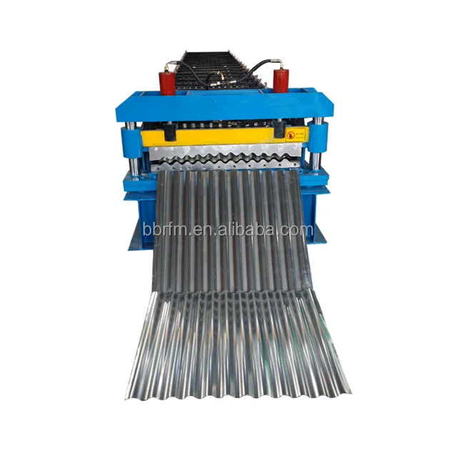 Barrel corrugation machine for corrugated sheet 0.15-0.3mm