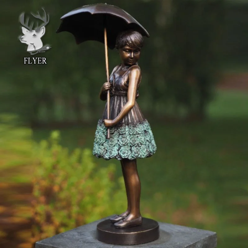City Decorative Life Size Dancing Ballerina Fountain Ballet  Bronze Girl Fountain Statue Sculpture