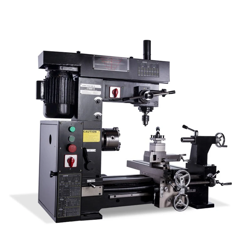 Household mini lathe multi-function machine tool bench drill lathe drilling milling integrated machine micro milling machine