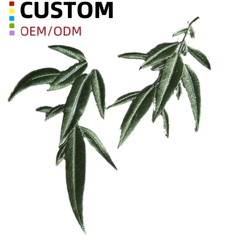 Nuesafe Custom Patch Sublimation Colorful Punch Needle Coaster Custom Pattern Patch Bamboo Embroidered Patches