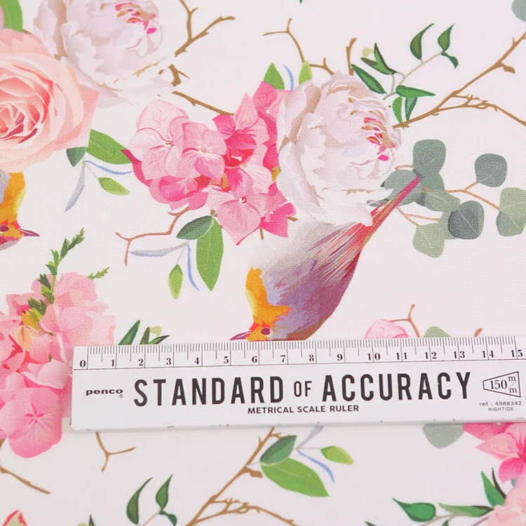 Reayol digital printed 30s viscose rayon fabric stocklot