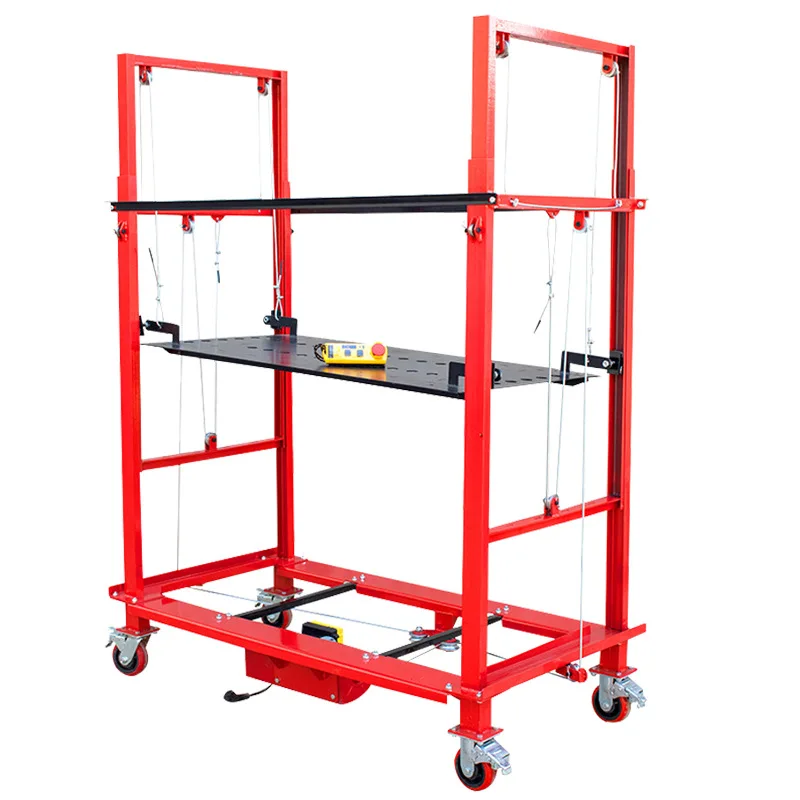 Secure ladders and scaffolding components Electric aluminum scaffolding lifts