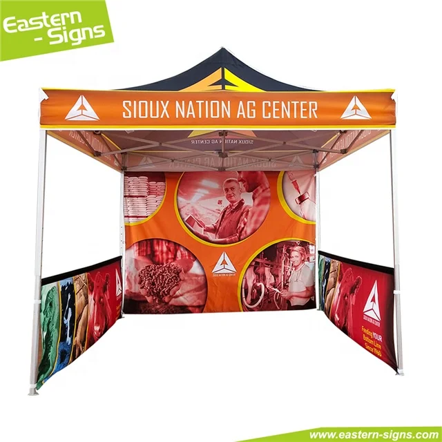 Anti-UV portable aluminum fabric 3x3 pop up outdoor trade show expo exhibition tents for advertising