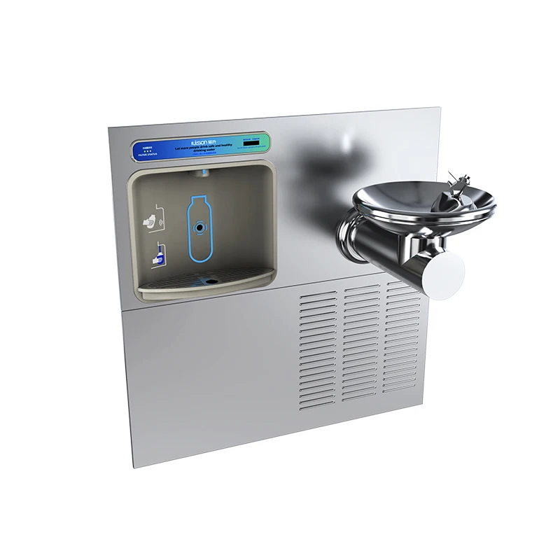 Stainless Steel Drinking Fountain Wall Mounted Water