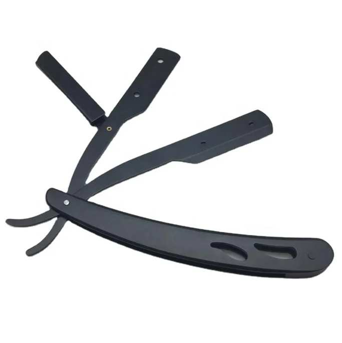 Готовая к отправке Персонализированная Мужская прямая бритва металлические бритвы для парикмахера