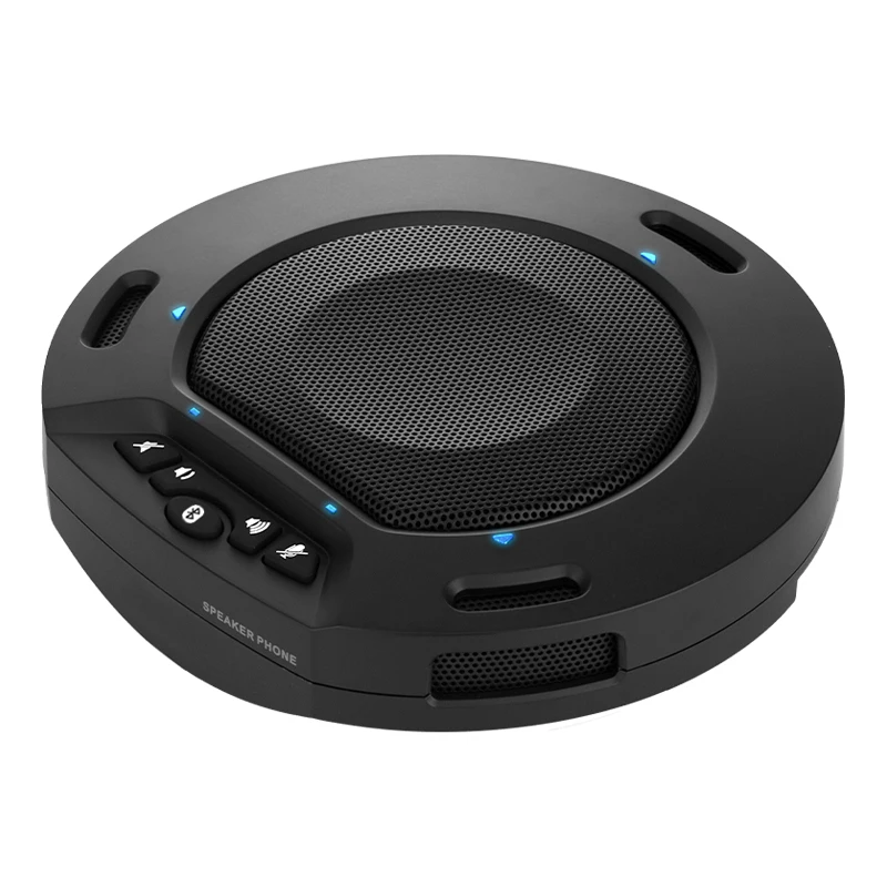 Audio Conference Speaker Cascade Studio Condenser Microfono USB Portable Speakerphone