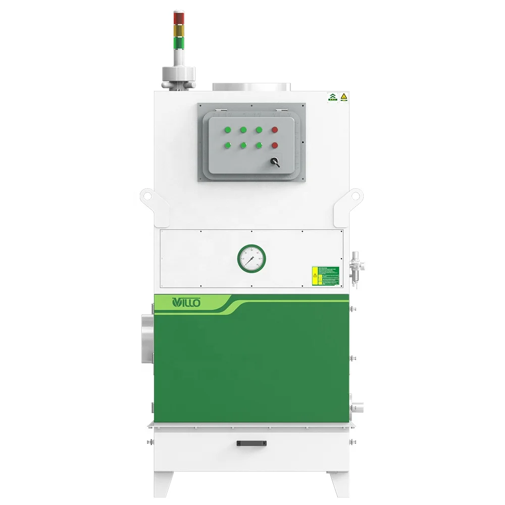 7.5HP VILLO Metal Working Laser Machine Explosion Proof Industrial Dust Collector Manufacturers