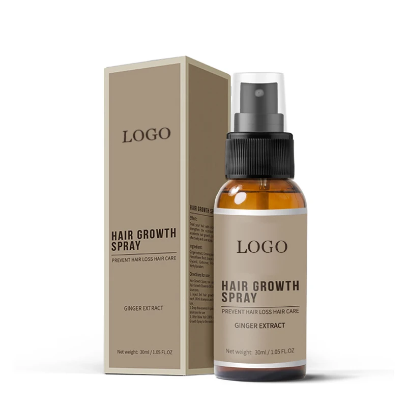 OEM New Hair Growth Spray Fast Grow Hair loss Treatment For Thinning Hair Care 30ml
