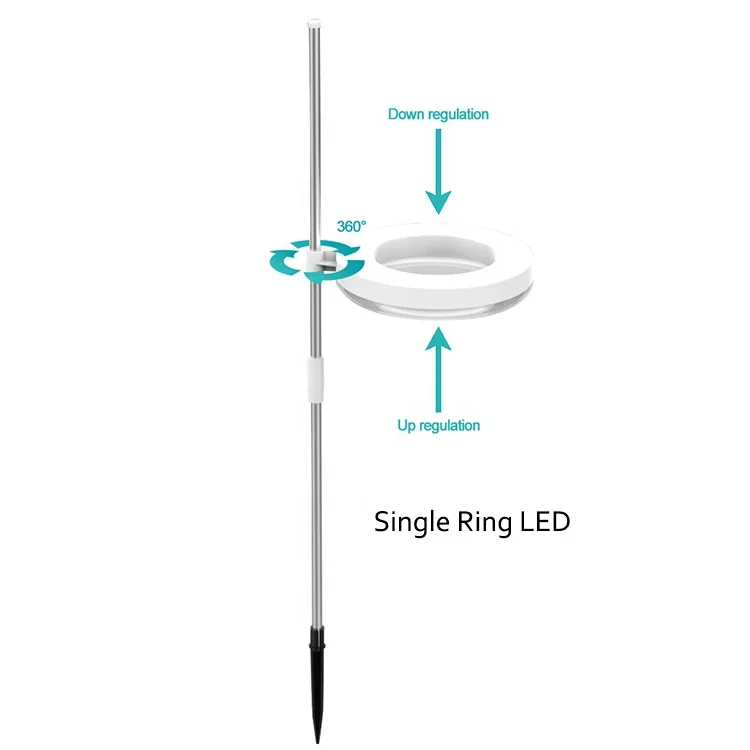Seed Starting 12W Plug-in Pot Vertical Grow Light  LED For Indoor Plants