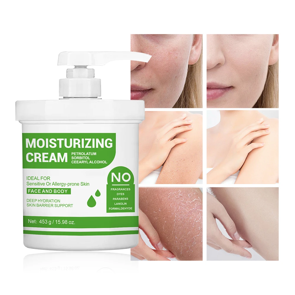 Disunie 453g Moisturizing Face Body Cream & Lotion (new) With Petrolatum Nourishing Beauty Skin Care Products For Men and Women