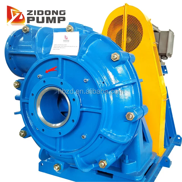 anti-abrasion minerals equipment ore pulp slurry pump