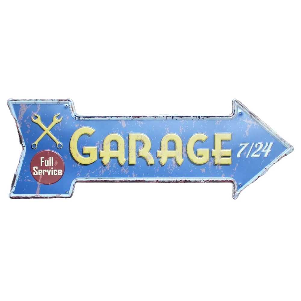 Cheap New Design OEM Custom Printing Plates Vintage Metal Signs Decorative Plaque