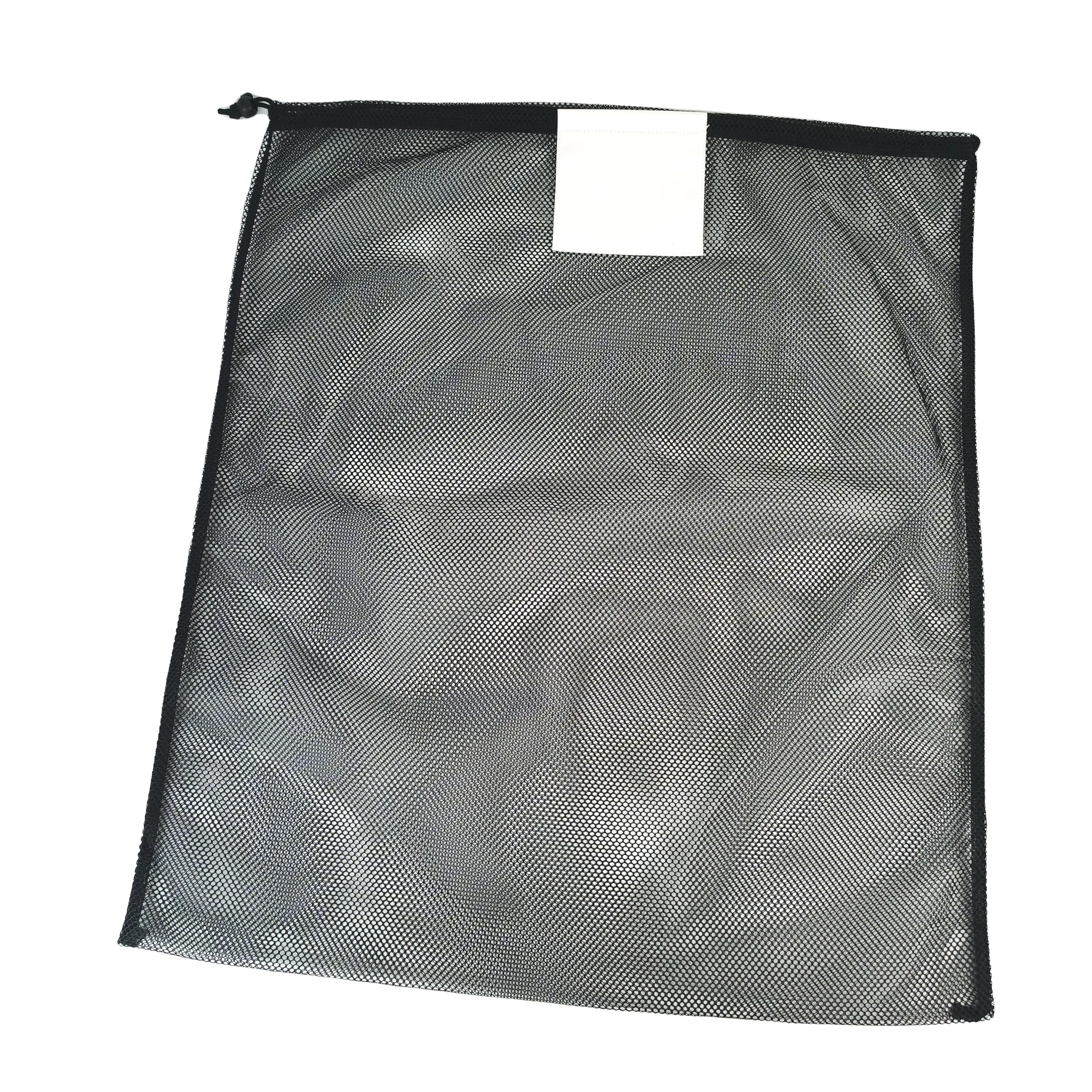 Wholesale Thickened Coarse Mesh Laundry Bag Custom Size Polyester Durable Clothes Underwear Bra Washing Bag with Drawstring