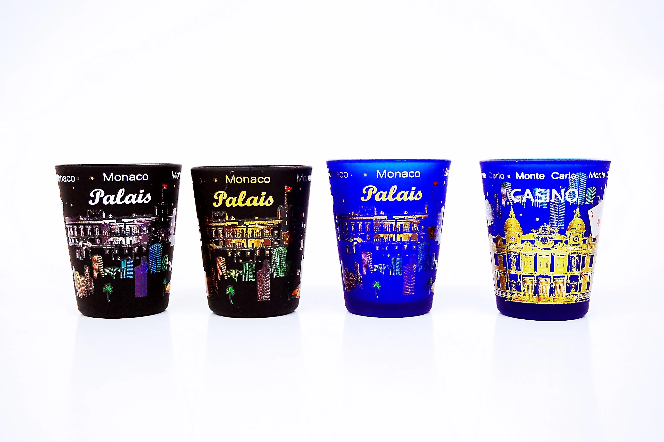 high end quality shot glass customize