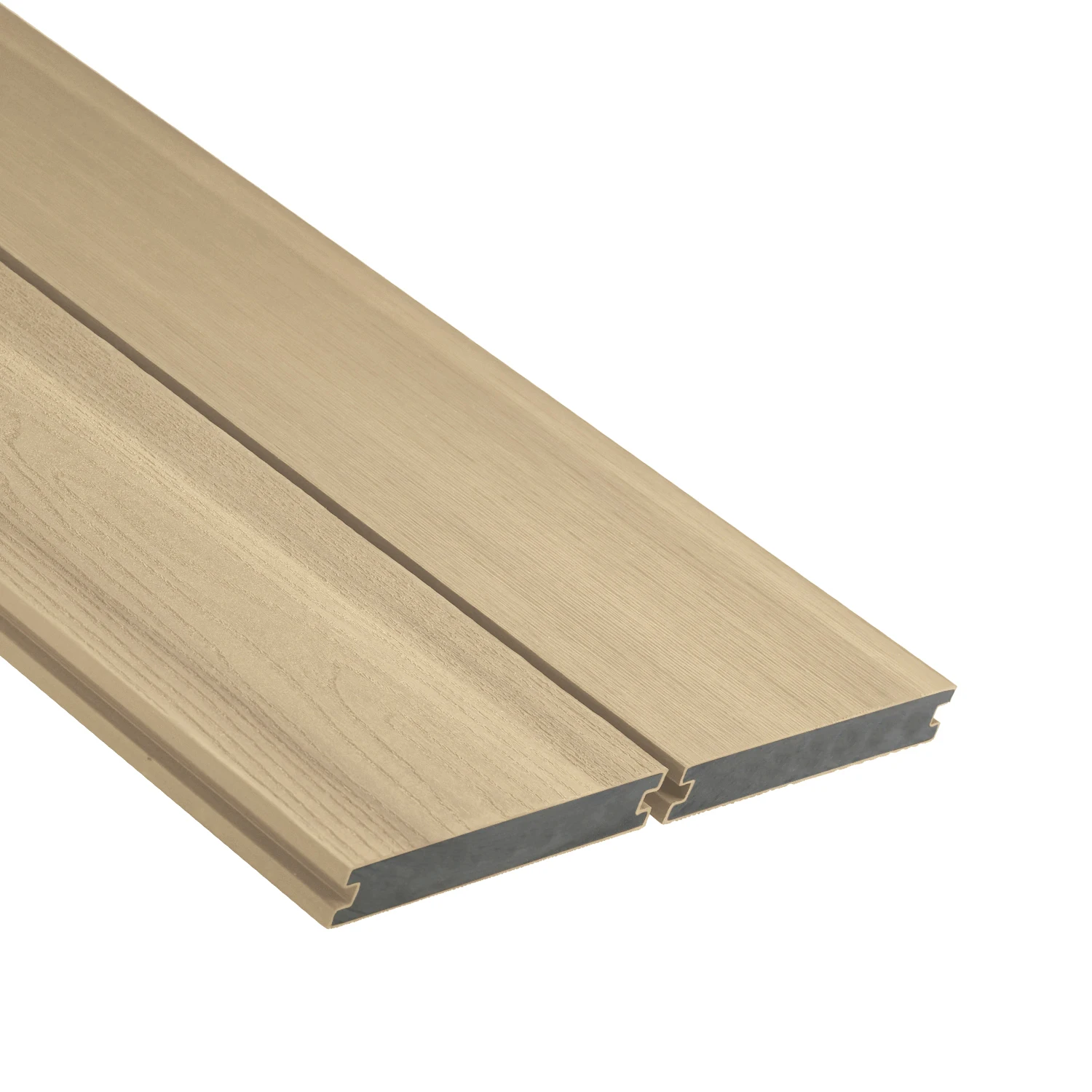 Outdoor Building Materials WPC Wood Plastic Green Decking Smooth Modern 3D Model Design 15 Years,more Than 5 Years Above 18mm