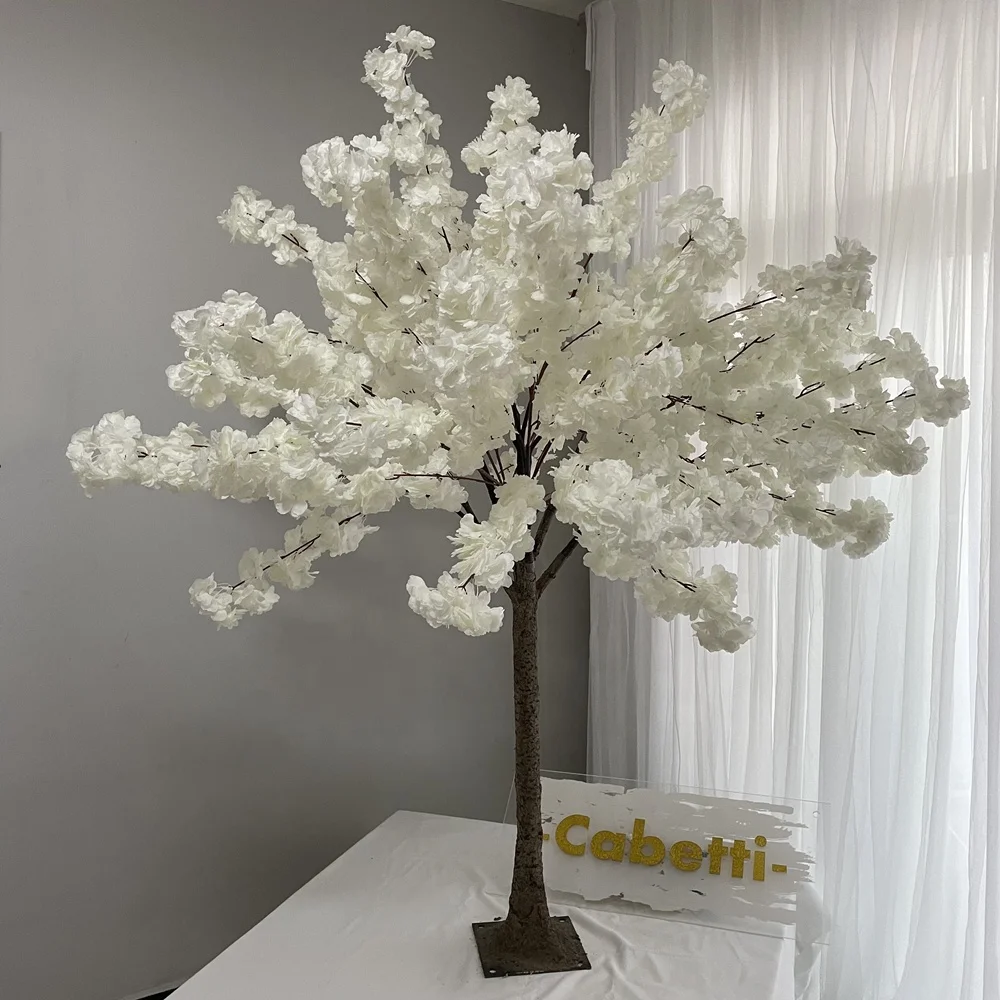 KFCT-029 Wedding table centerpiece tree indoor 5ft 8ft branches  white pink artificial cherry blossom tree for wedding
