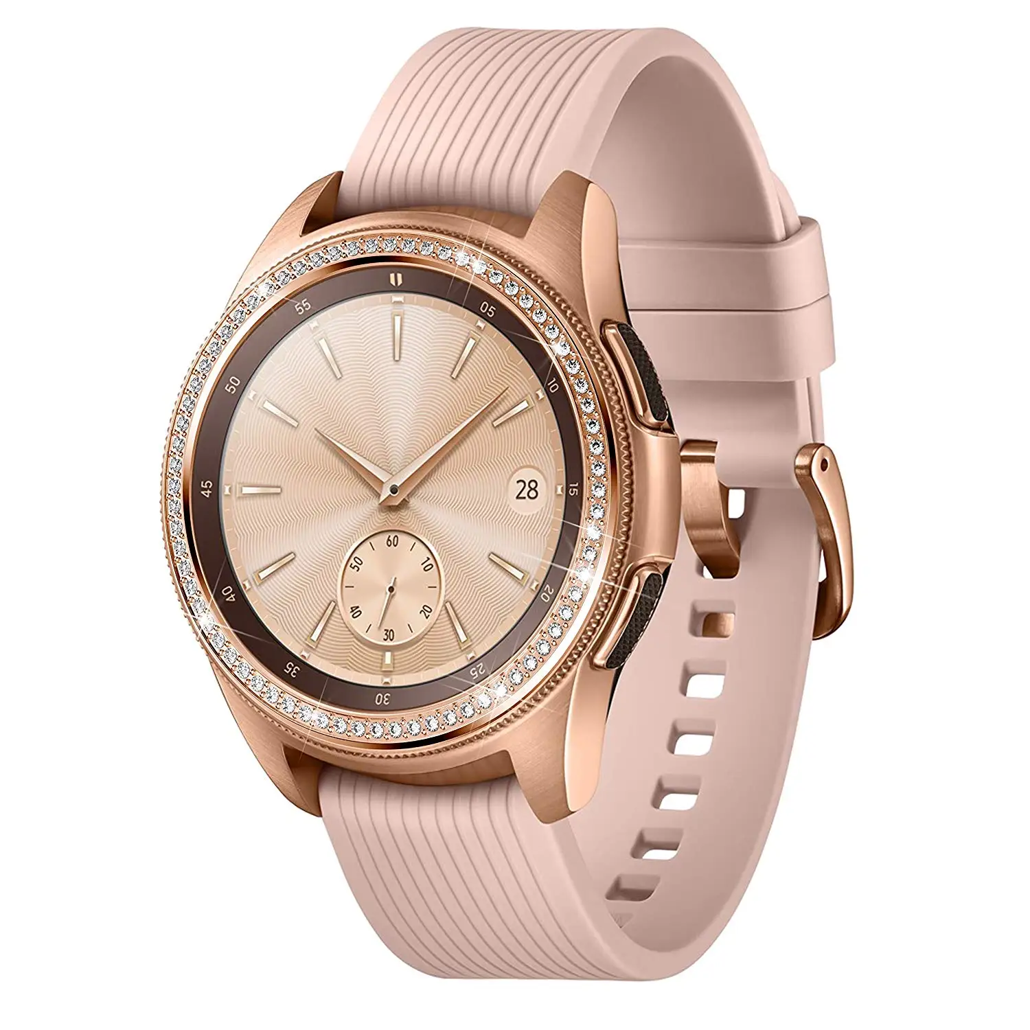 Premium Soft Silicone Watch Band for Samsung Galaxy 42mm SM R810 Gear Sport SM R600 Comfortable Replacement Strap