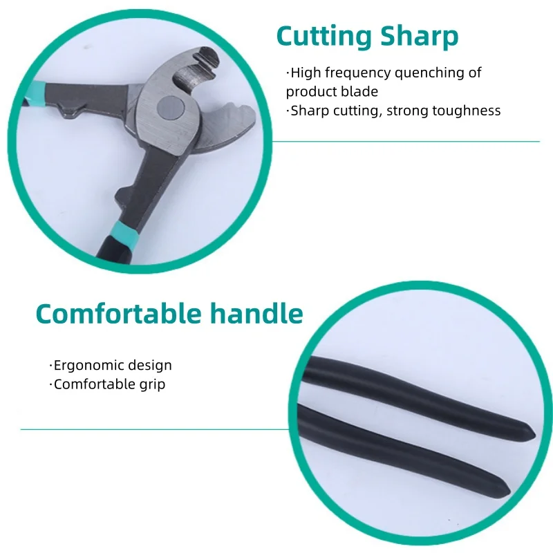 Electrician manual cable and wire cutter (practical and convenient)