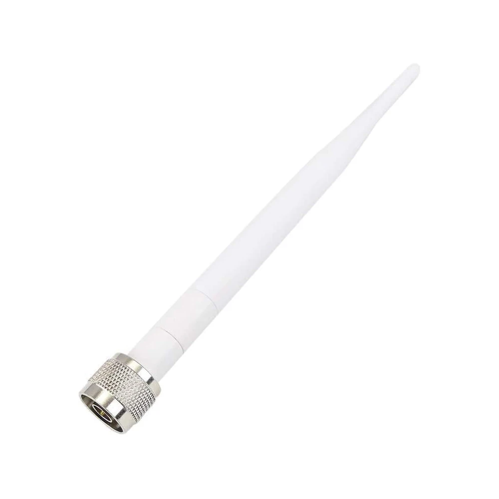 White 1800 1900 2100 MHz GSM 3G Omnidirectional Antenna with N Connector