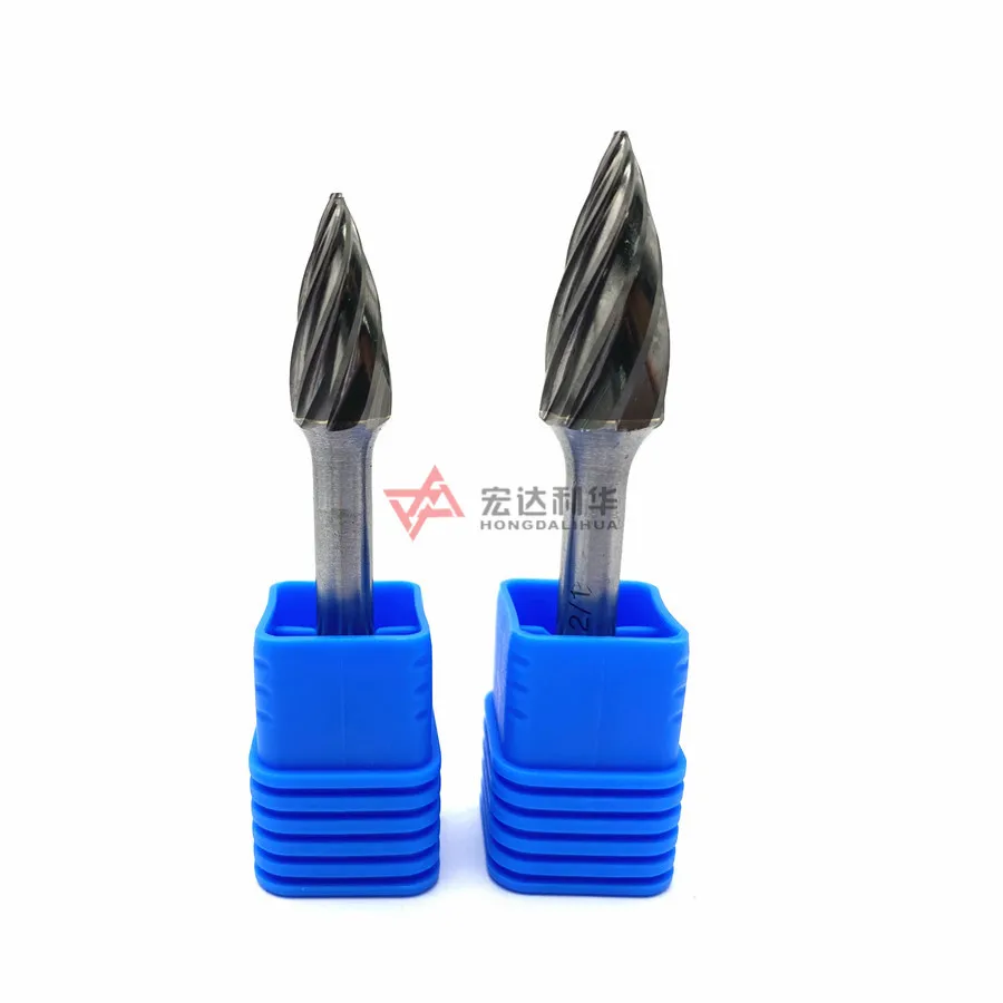 Top quality  Tungsten carbide  Burrs SF shape for Aluminum  cutting from manufacturer