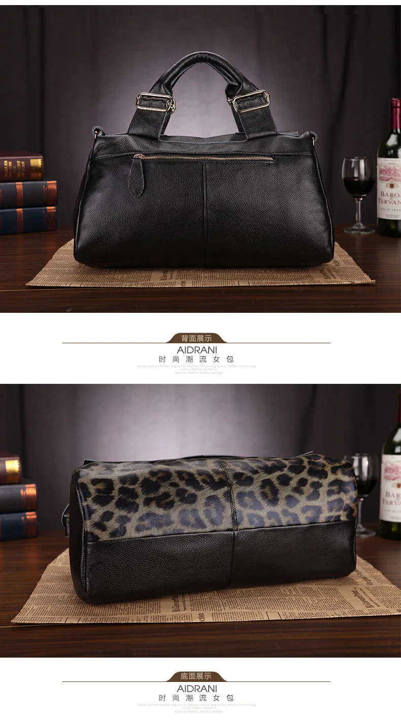 RU 2ndr Branded New Design Fashion Genuine Leather Handbag Women Ladies Cowhide Designer Bag