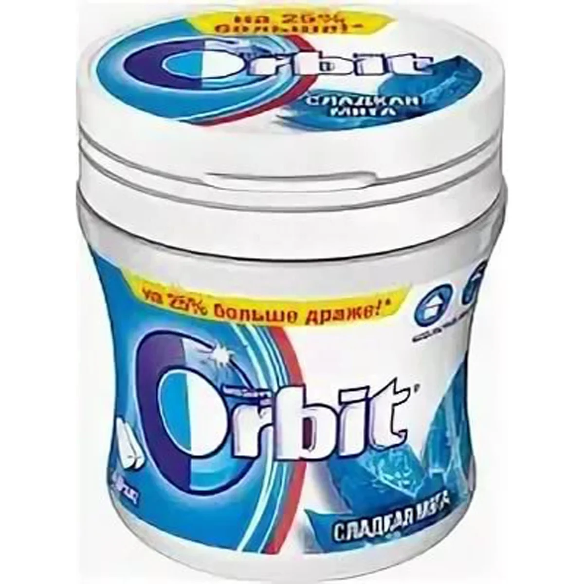 Жевательная резинка с мятой, 68 г * 12 л * 6 шт., Повысьте уверенность и осветляйте улыбку, ощущение чистоты и свежести, низкие калории, оптовая продажа