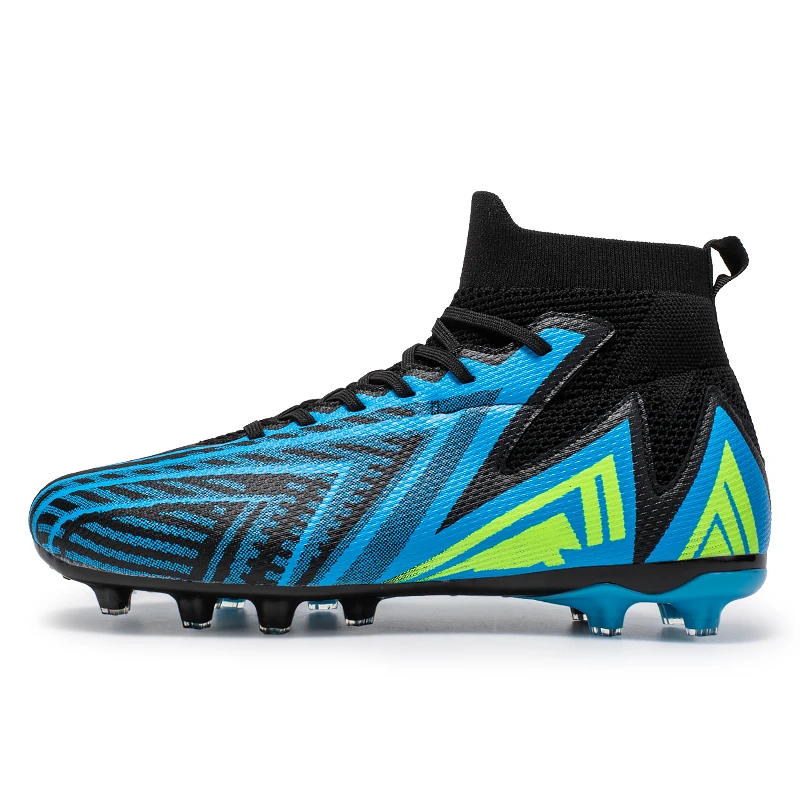 Hot Selling Soccer Cleat Oem Odm Factory Supply Fg/Tf Futebol Match Green Field Athletic Sport Running Man Women Soccer Shoes