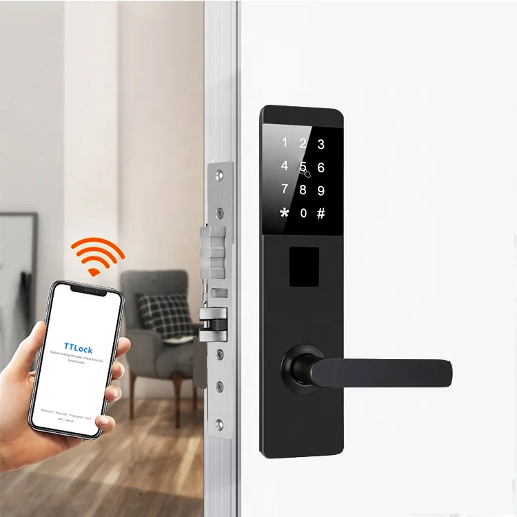 Блокировка TT из алюминиевого сплава смарт-пароль RFID-карта электронный замок разблокировка через приложение