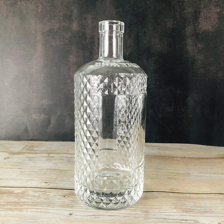 Crystal glass vodka wholesale 70cl alcohol liquor spirit bottles