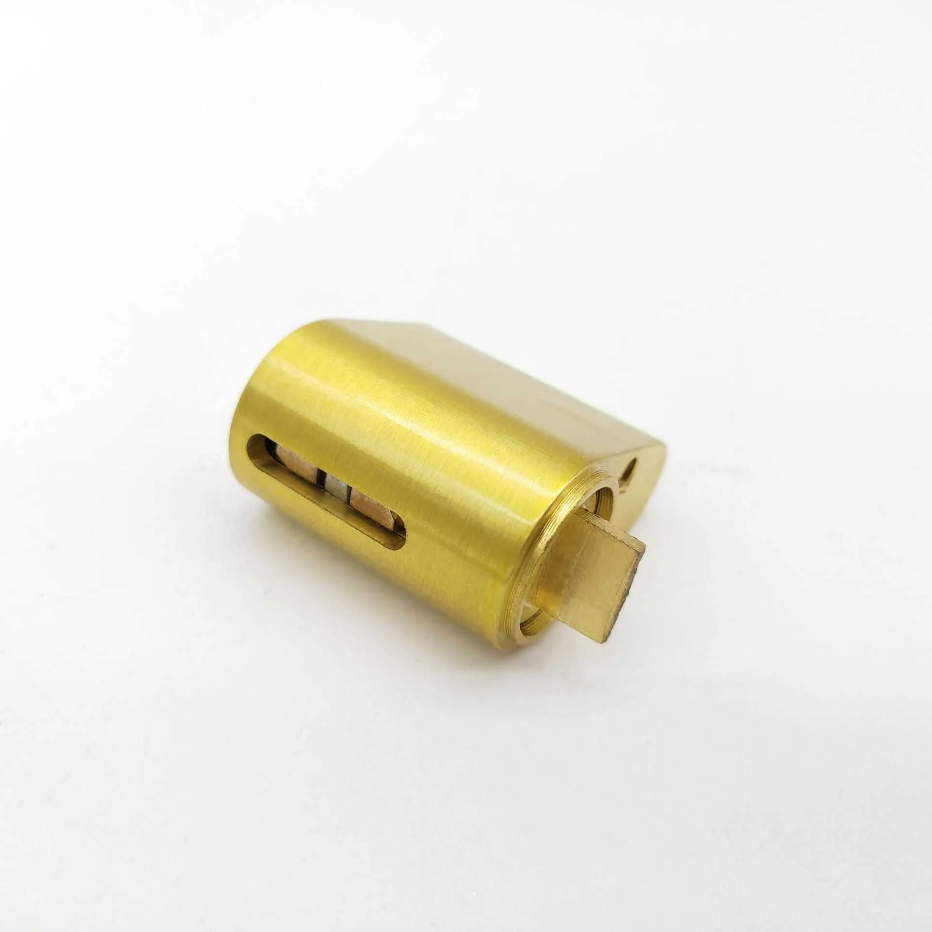 Fire Door Lock Cylinder Tube Well Lock Short Core Security Door Passage Lock Cylinder Escape Copper