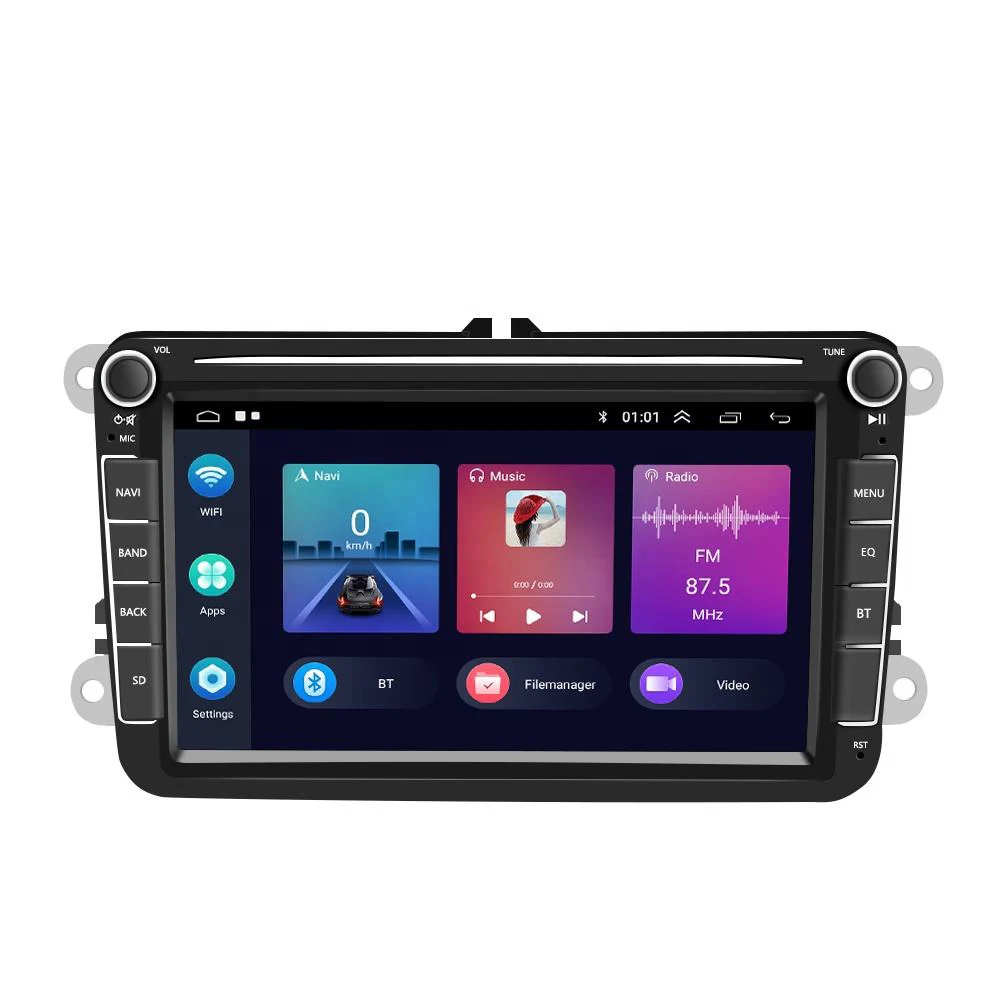 8' Android 13 Autoradio Car Radio Carplay Android Auto GPS WiFi FM RDS For VW/PASSAT/SKODA/POLO/GOLF 5/6