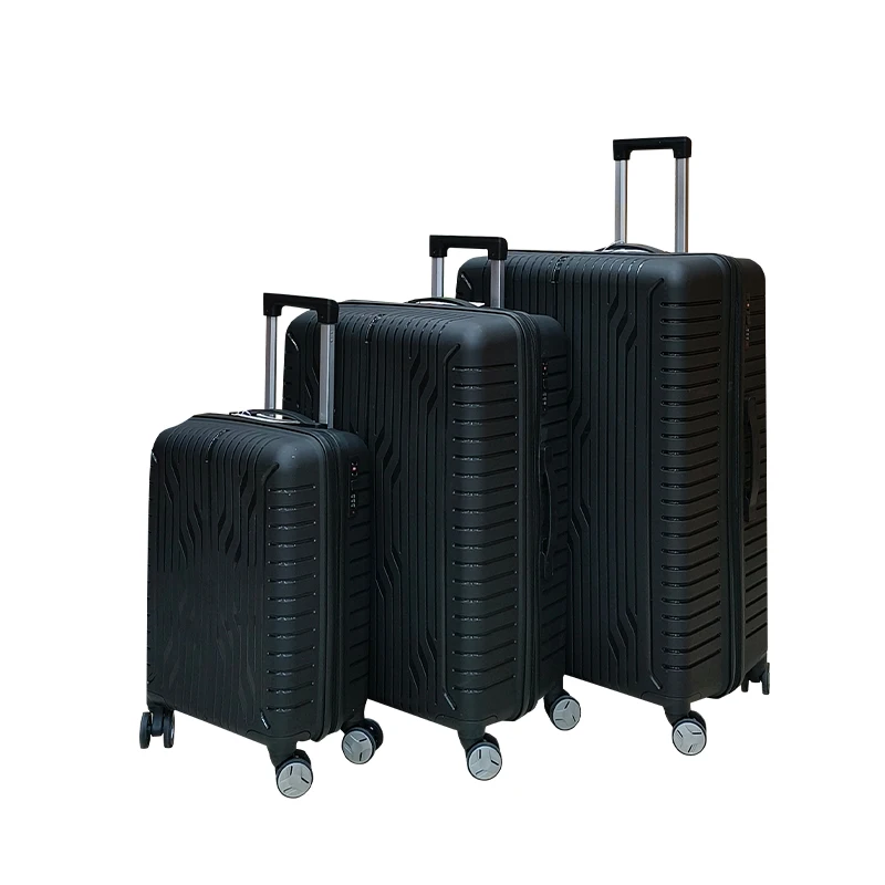 MARKSMAN travel luggage bag 3pieces Waterproof fashion travel PP material luggage